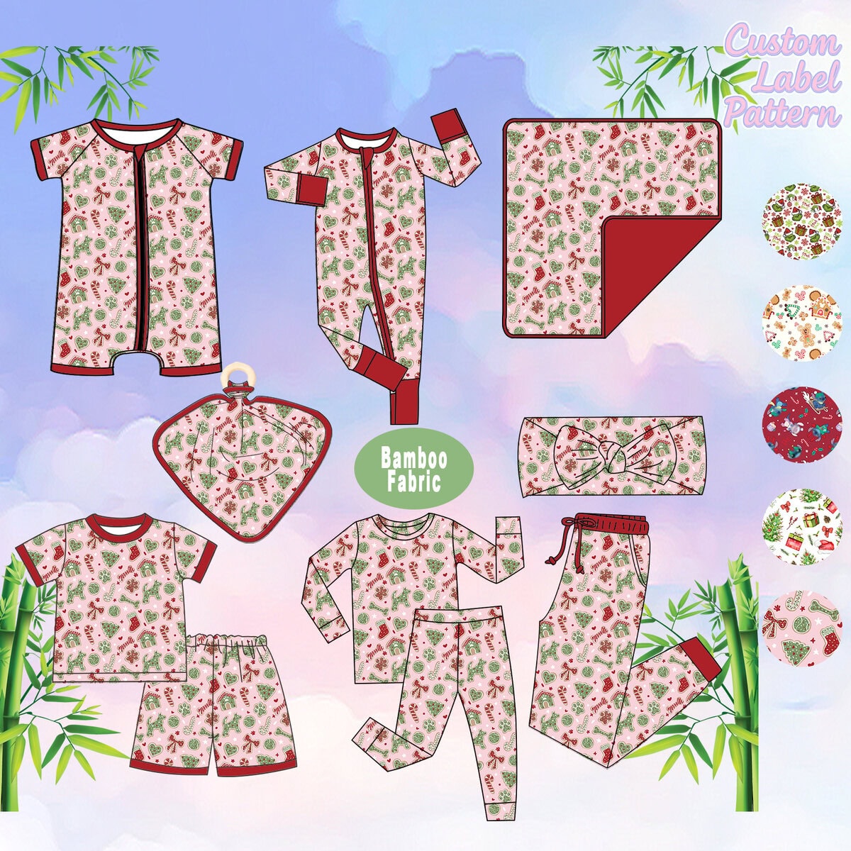 Eco-friendly baby pajama made from Oeko-Tex certified bamboo, offering soft and sustainable clothing for sensitive baby skin.