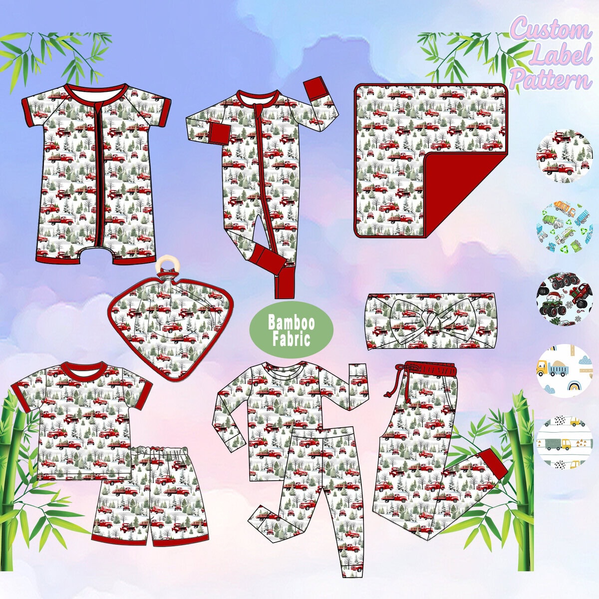 Bulk order premium private label baby wear featuring soft, durable pajamas designed for comfort and quality in every detail.