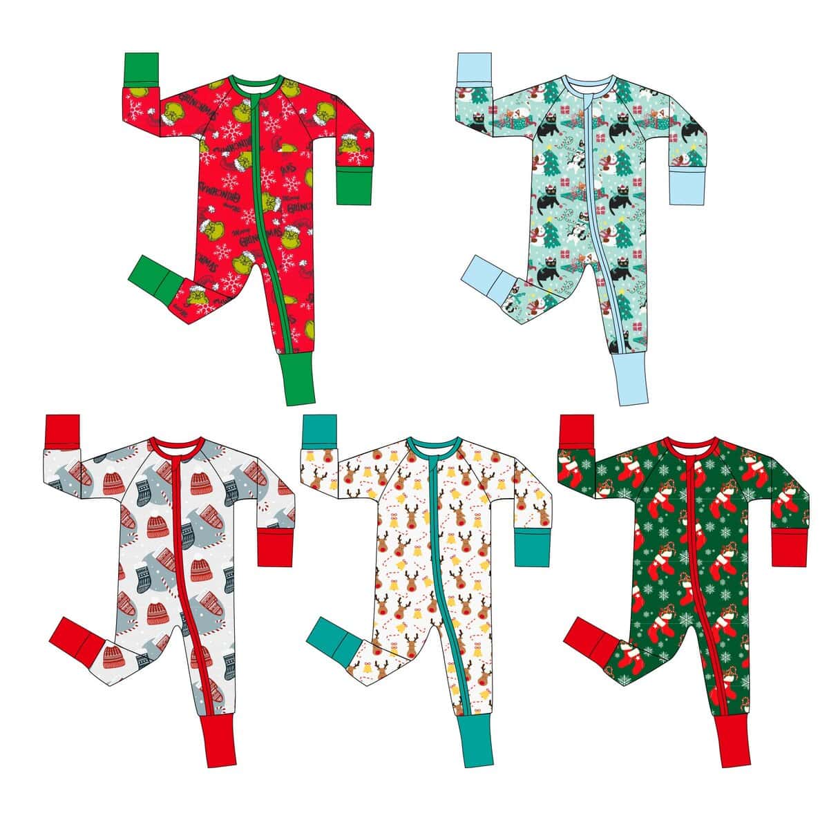 ASTM certified bamboo baby pajama designed for comfort and safety, showcasing eco-friendly clothing in stylish and sustainable fabric.