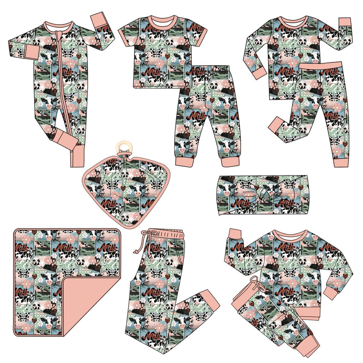 Premium baby pajama made from sustainable bamboo for OEM wholesale
