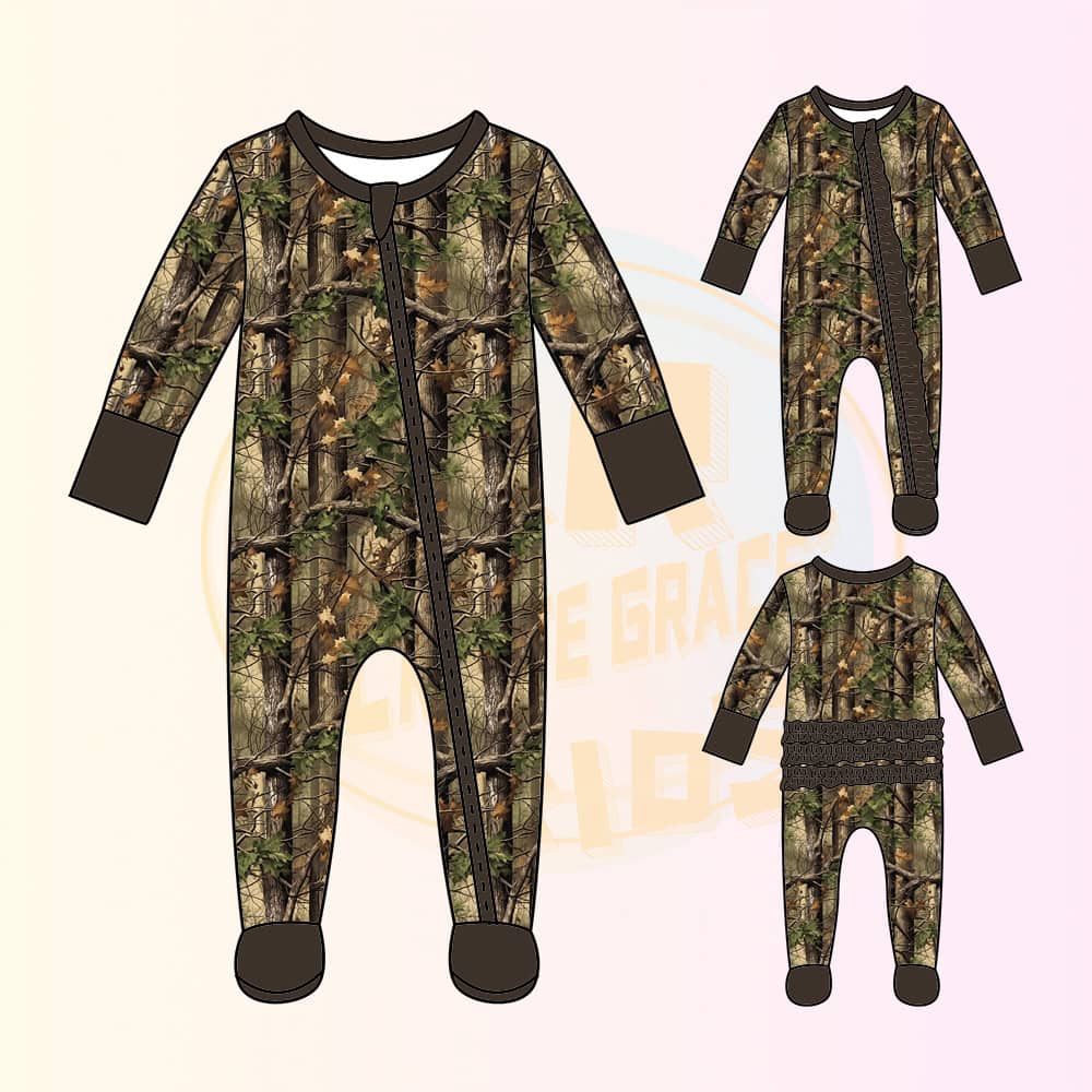 Bamboo onesie available for custom OEM orders with low MOQ, designed for wholesale buyers seeking a reliable supplier.